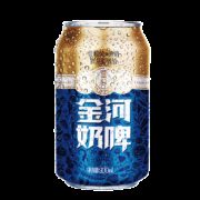 金河 乳酸菌奶啤 300ml*2罐