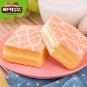 聚划算百亿补贴： 三只松鼠 雪芙蕾蛋糕 1000g