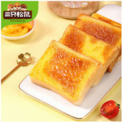 2日10点：Three Squirrels 三只松鼠 岩烧乳酪吐司 520g