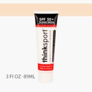 不泛白搓泥！Thinksport 物理防晒霜 SPF 50+ 89ml