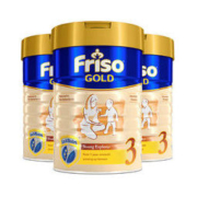 Friso 美素佳儿 金装系列 婴幼儿配方奶粉 3段 900g 新加坡版 3罐装