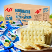 Aji 酵母减盐味苏打饼干 酵母减盐味472g*2袋 合42包
