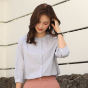 Jeanswest 真维斯 JY-02-231TB360 女士五分袖衬衫