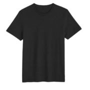 Vancl 凡客诚品 1094671 男士纯色黑白短袖