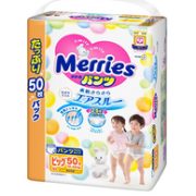 Merries 妙而舒 婴儿拉拉裤 XL50片x4件