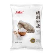 真空蒸发结晶！桔子树 精制岩盐 未加碘食盐 食用盐 400g*7袋