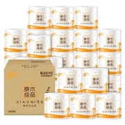 京东PLUS会员： Breeze 清风 原木纯品系列 有芯卷纸 3层*240段*32卷 *4件
