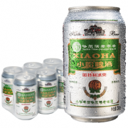 纯粮酿造！哈特 小哈啤酒 哈特制冰爽 330ml*6听 9.9元包邮（需用券）