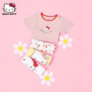 Hello Kitty 夏季新款女童短袖T恤