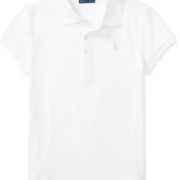 国内690元！Ralph Lauren 拉夫劳伦女童 短袖网格网球衫