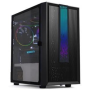 pccooler 超频三 光愈RGB台式电脑机箱 全景侧透玻璃 游戏DIY水冷中塔MATX