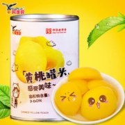 鹰金钱 黄桃罐头 425g*4罐