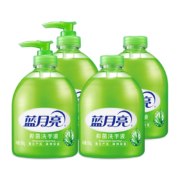 蓝月亮 洗手液抑菌芦荟香 500g*4 瓶装补充装套装