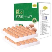 限地区：农光鲜 优+ 鲜鸡蛋 60枚装 2.58kg *2件