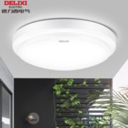 DELIXI 德力西 凤尾 简约LED吸顶灯 24W