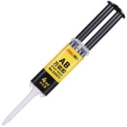 deli 得力 53573 针管型AB胶 自动混合强力型胶 4ml