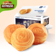 聚划算百亿补贴：三只松鼠 手撕面包 1kg