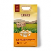 五丰 鲜稻家 长粒香东北大米 10kg*2件