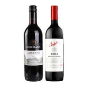 Penfolds 奔富 BIN2+利民达组合 干红葡萄酒 750ml*2瓶