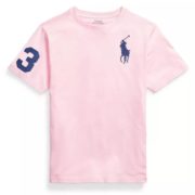 国内690元！Ralph Lauren 拉夫劳伦男大童 Big Pony棉质针织T恤