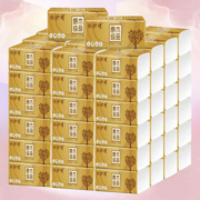 6包原木抽纸整箱家用卫生纸巾加厚