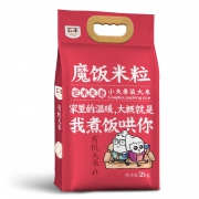 限地区：五丰 魔饭米粒 有机大米 2kg*2件