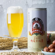 哈尔滨老字号，不稀释不勾兑：950mlx2罐 哈特 原浆小麦 精酿白啤酒