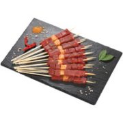 肥瘦搭配！东方万旗 牛肉串  300g（约18串）