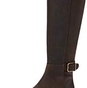 37码！Clarks 其乐 Camzin Branch 女士磨砂皮及膝长筒靴 含税到手￥567.75