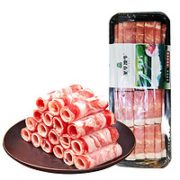 PLUS会员！圣华澳牛  肥牛肉卷   500g