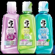 黑人 护龈晶盐/清心绿茶/双重薄荷 漱口水 500ml*2件