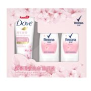 清爽祛味！Rexona 舒耐 止汗走珠 樱香嫩白 25mlx2瓶 （赠多芬沐浴乳45g）