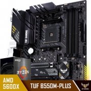 ASUS 华硕 TUF GAMING B550M-PLUS 主板 + AMD 锐龙 R5-5600X CPU处理器 板U套装