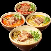 和府捞面 鲜煮捞面 经典口味 4份组合装