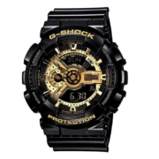 CASIO 卡西欧 G-SHOCK系列 GA-110GB-1A 男士双显运动腕表