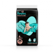 限地区：Pampers 帮宝适 黑金帮 蚕丝拉拉裤 M码 4片