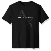值哭！阿玛尼副牌：Emporio Armani 男士 经典棉质徽标T恤