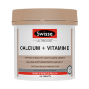 天猫国际直营 swisse VD柠檬酸钙片 150粒/瓶 温和补钙