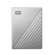 1日0点：Western Digital 西部数据 My Passport Ultra系列 2.5英寸 Type-C便携移动机械硬盘 1TB 银色 精英款