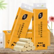 88VIP！蓝漂  竹浆本色卷纸4层 14卷