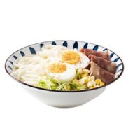 釉下彩！质邦 日式家用拉面碗 8英寸 2只装 12.9元 包邮（需用券）