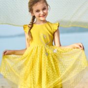 甜美可爱！Deesha 笛莎 女童网纱公主裙 39元（包邮）