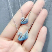 Swarovski施华洛世奇 大号渐变蓝天鹅 5512095  到手约￥407