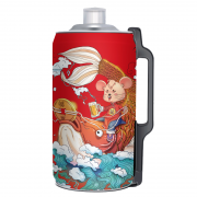 亮动 精酿原浆啤酒 金鼠贺岁版 2L