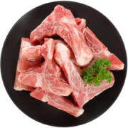 限地区、PLUS会员：LONG DA 龙大肉食 猪脊骨 500g*9件