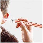 xie jiao 不锈钢发光挖耳勺 含2个软勺头+2节电池