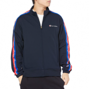 国内563元！prime会员！Champion 冠军牌 C3-SSE10 男士侧标拼接LOGO拉链夹克外套  直邮含税到手287.31元