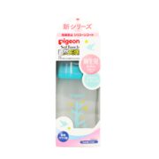 限地区！ Pigeon 贝亲 经典自然实感系列 00533CH 硅胶保护层彩绘奶瓶 160ml