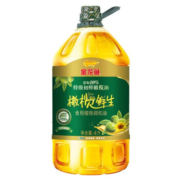 金龙鱼 橄榄鲜生特级初榨橄榄 食用植物调和油 4L