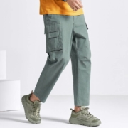 Semir 森马 ZA1A261201001 男士工装九分裤